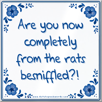 Dutch Speakwords tegel met Nederlands gezegde in Dunglish Steenkolenengels